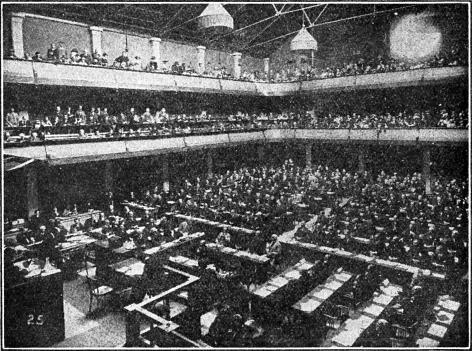 [A Meeting of the Assembly of the League of Nations]