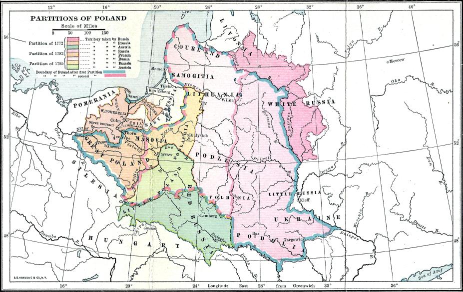 [Partitions of Poland.]