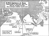 Map Showing Patrol Routes of the <Cite>Empress of Asia</Cite> in the Pacific and Indian Oceans